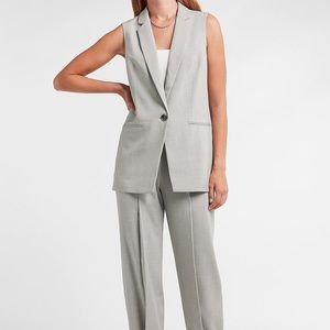 Express Sleeveless Suit and Jogger Pants Set